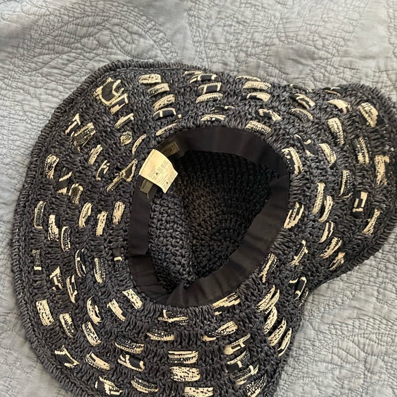 Anthropologie straw sunhat beach hat - Picture 4 of 5